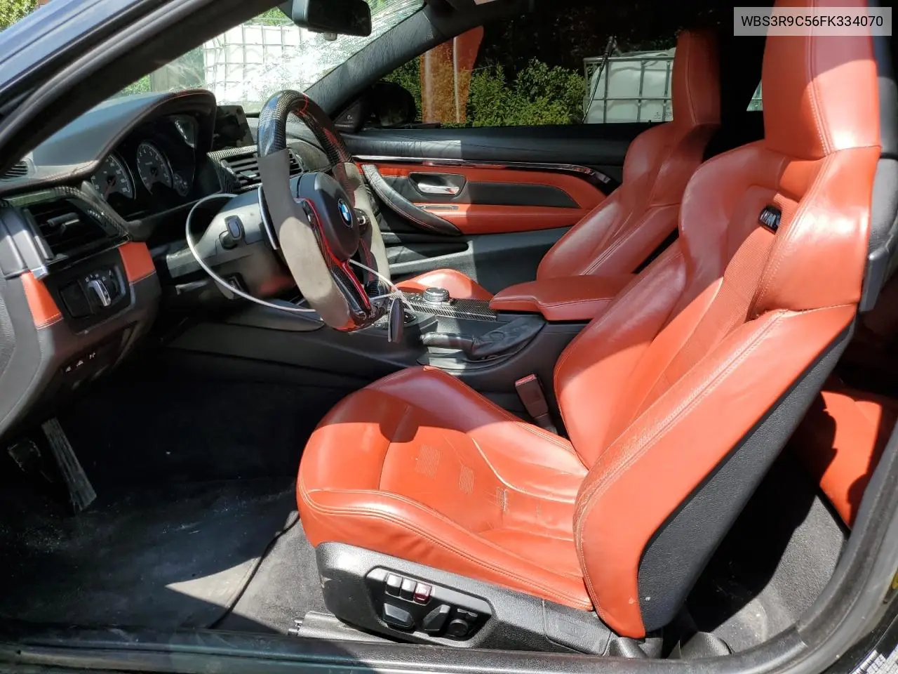 2015 BMW M4 VIN: WBS3R9C56FK334070 Lot: 61368595