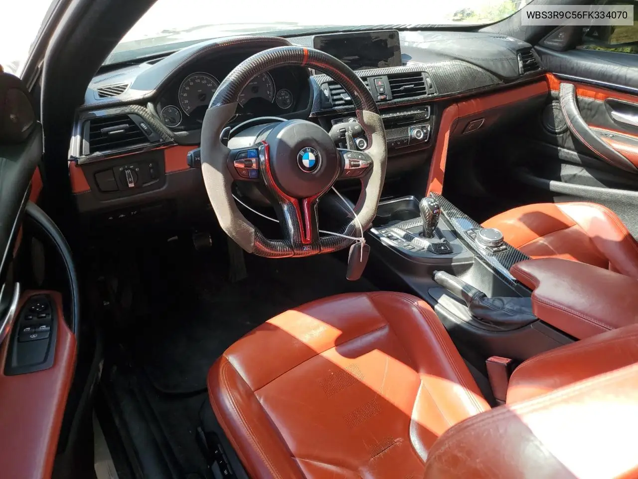 2015 BMW M4 VIN: WBS3R9C56FK334070 Lot: 61368595
