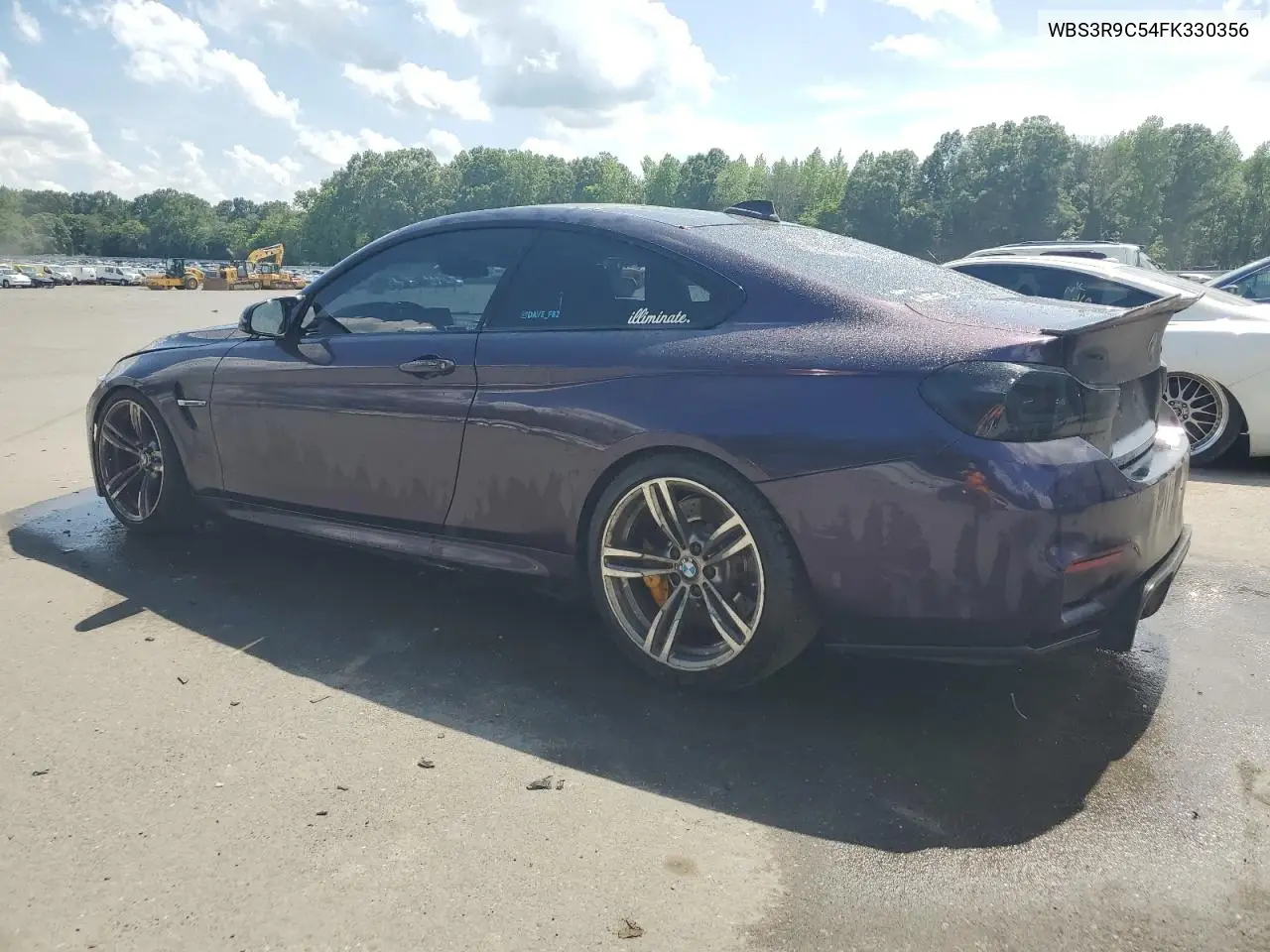 2015 BMW M4 VIN: WBS3R9C54FK330356 Lot: 61446515