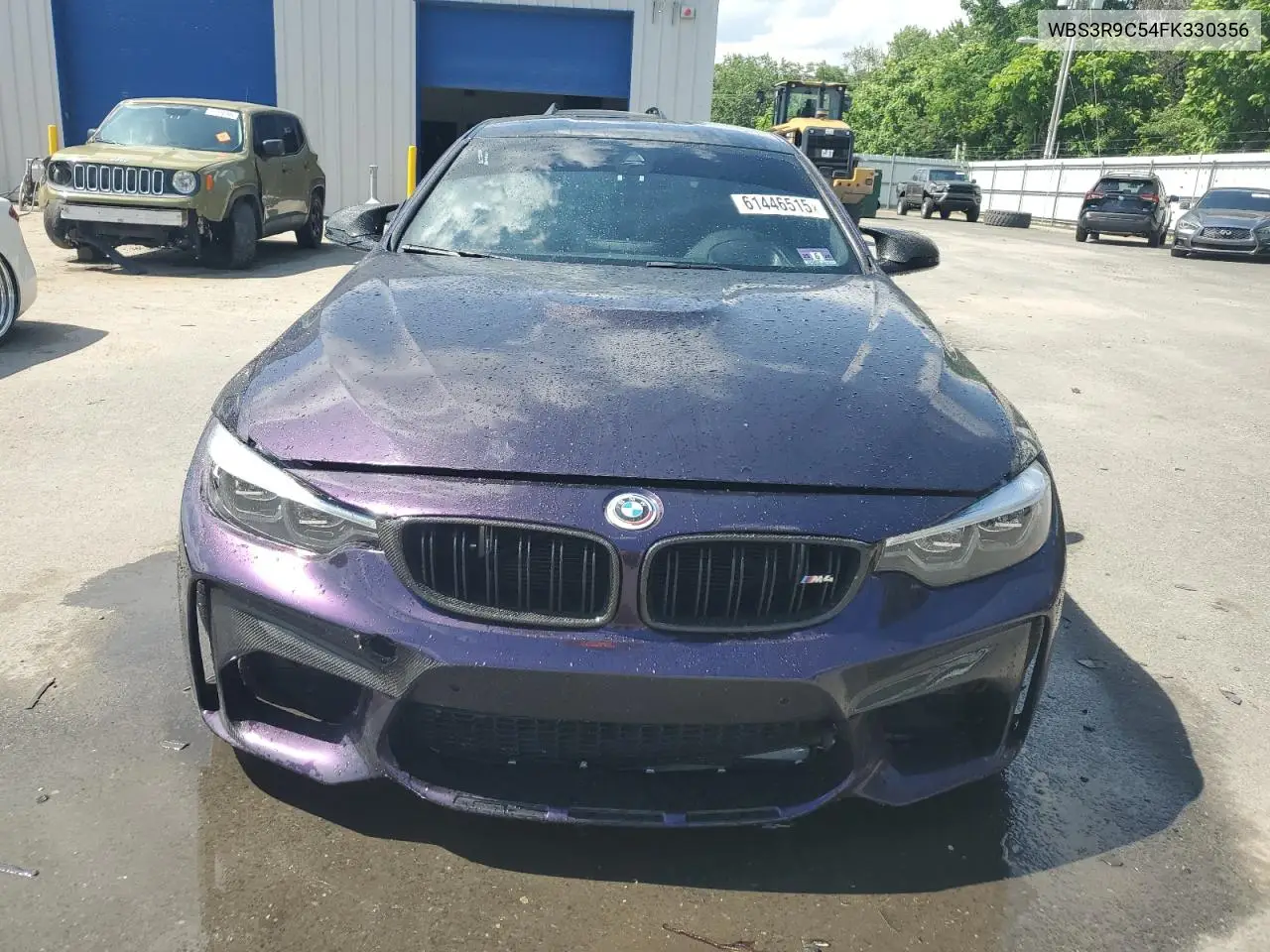 2015 BMW M4 VIN: WBS3R9C54FK330356 Lot: 61446515