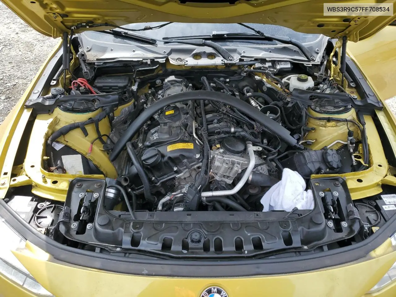 2015 BMW M4 VIN: WBS3R9C57FF708534 Lot: 61685205