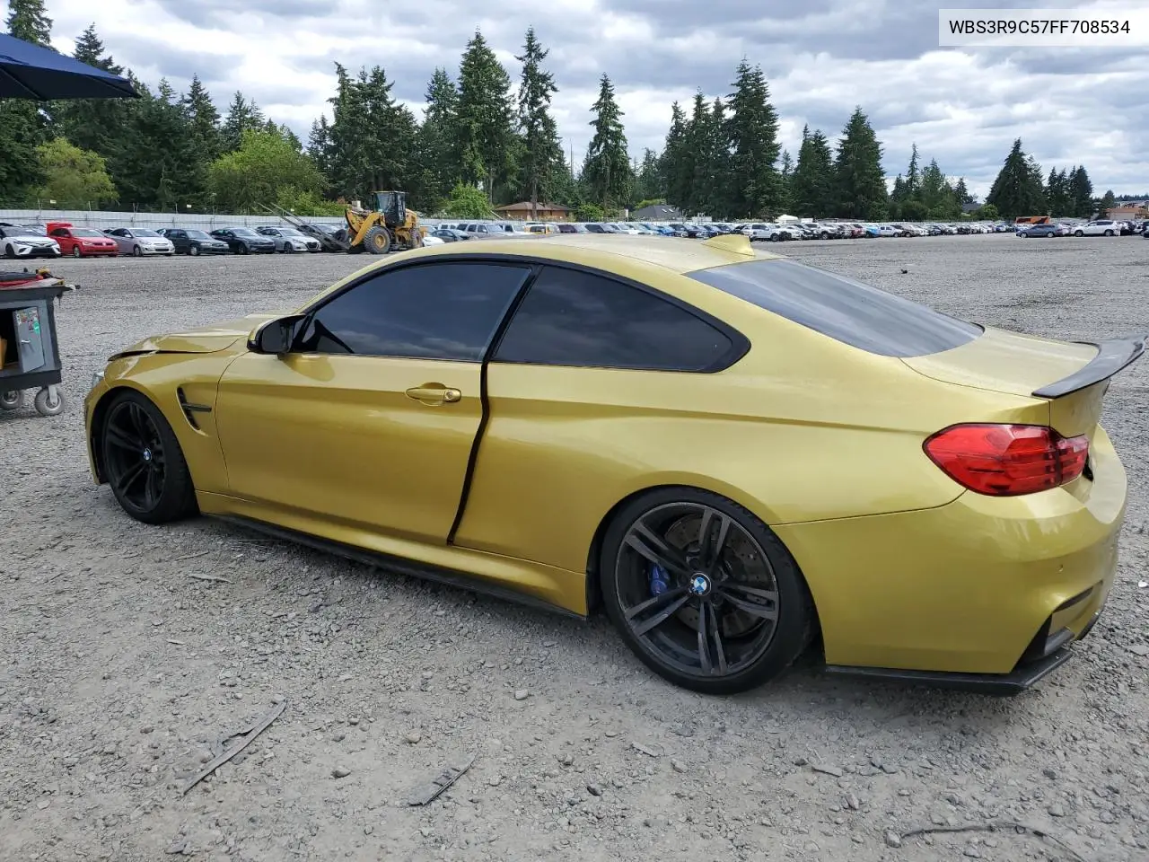2015 BMW M4 VIN: WBS3R9C57FF708534 Lot: 61685205