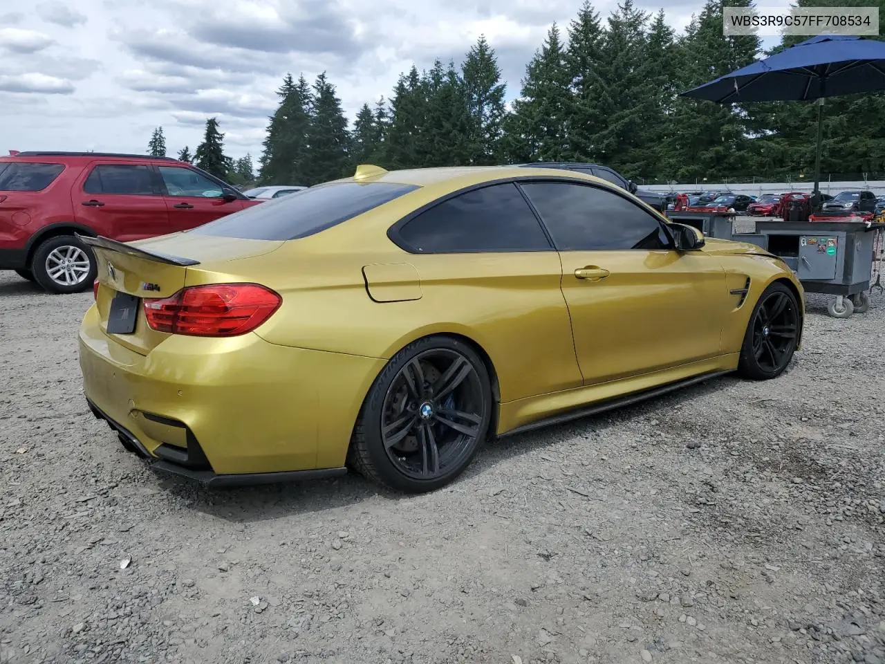 2015 BMW M4 VIN: WBS3R9C57FF708534 Lot: 61685205