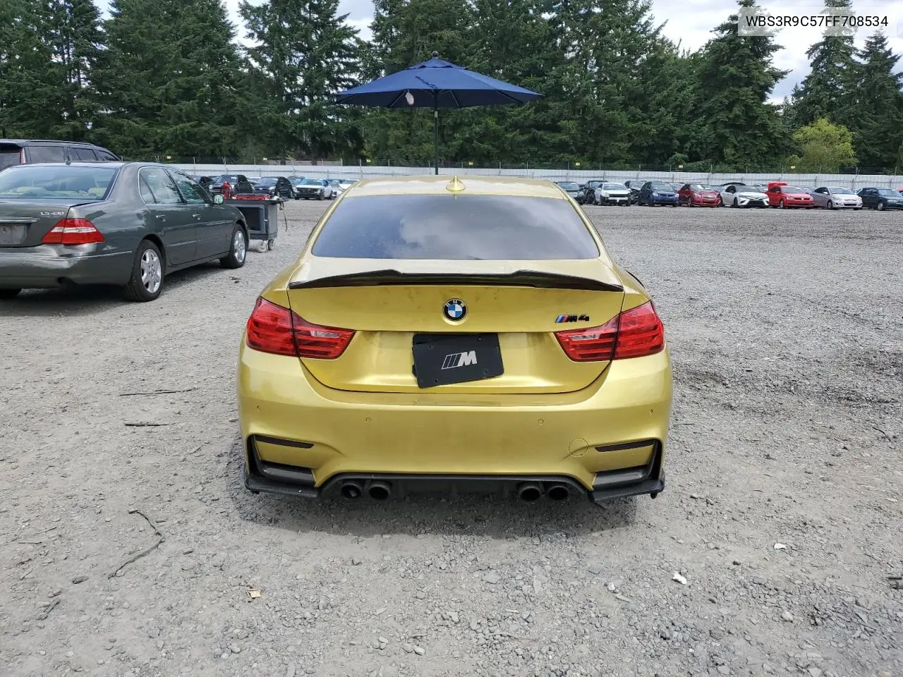 2015 BMW M4 VIN: WBS3R9C57FF708534 Lot: 61685205
