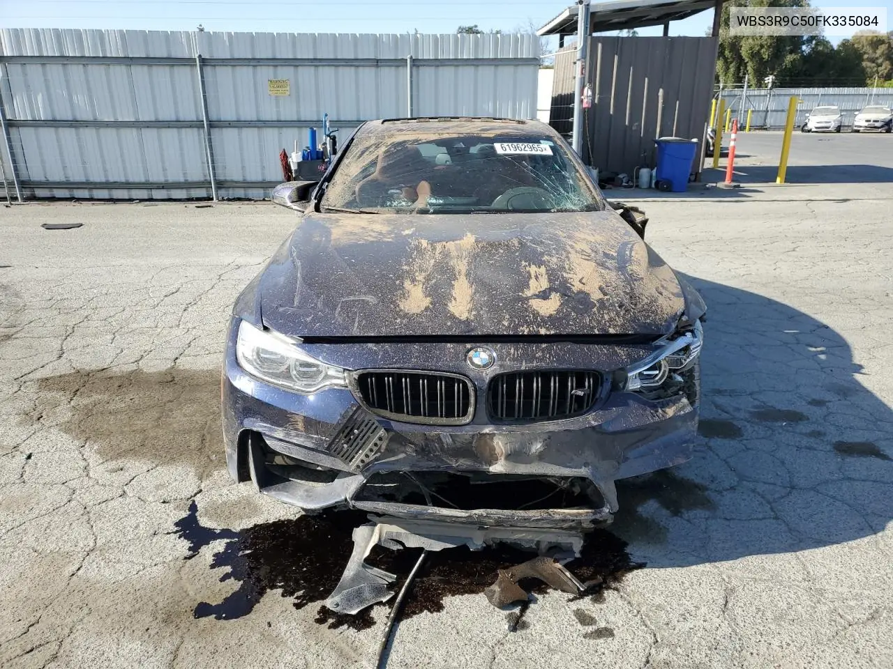2015 BMW M4 VIN: WBS3R9C50FK335084 Lot: 61962965