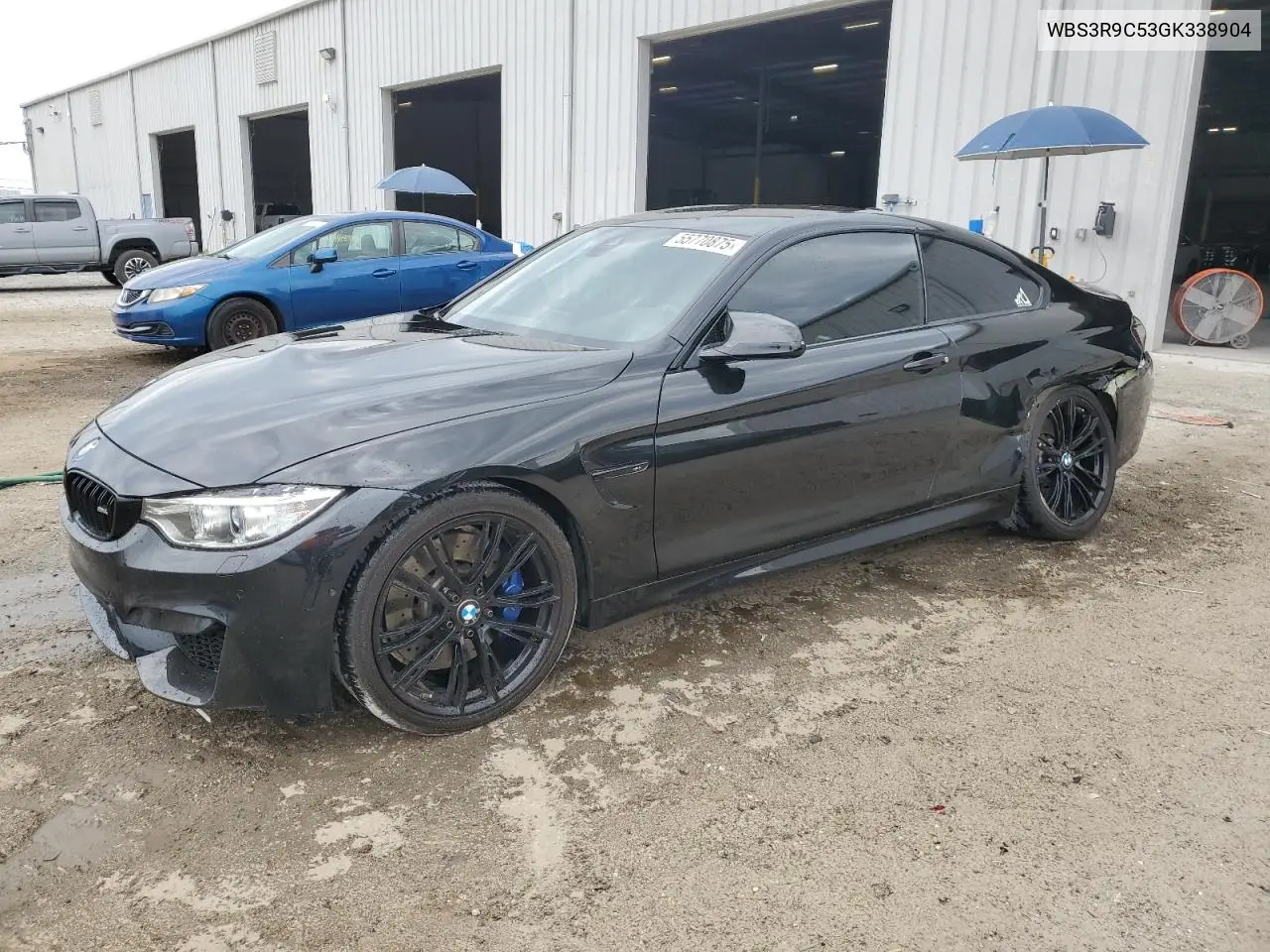 2016 BMW M4 VIN: WBS3R9C53GK338904 Lot: 55770875