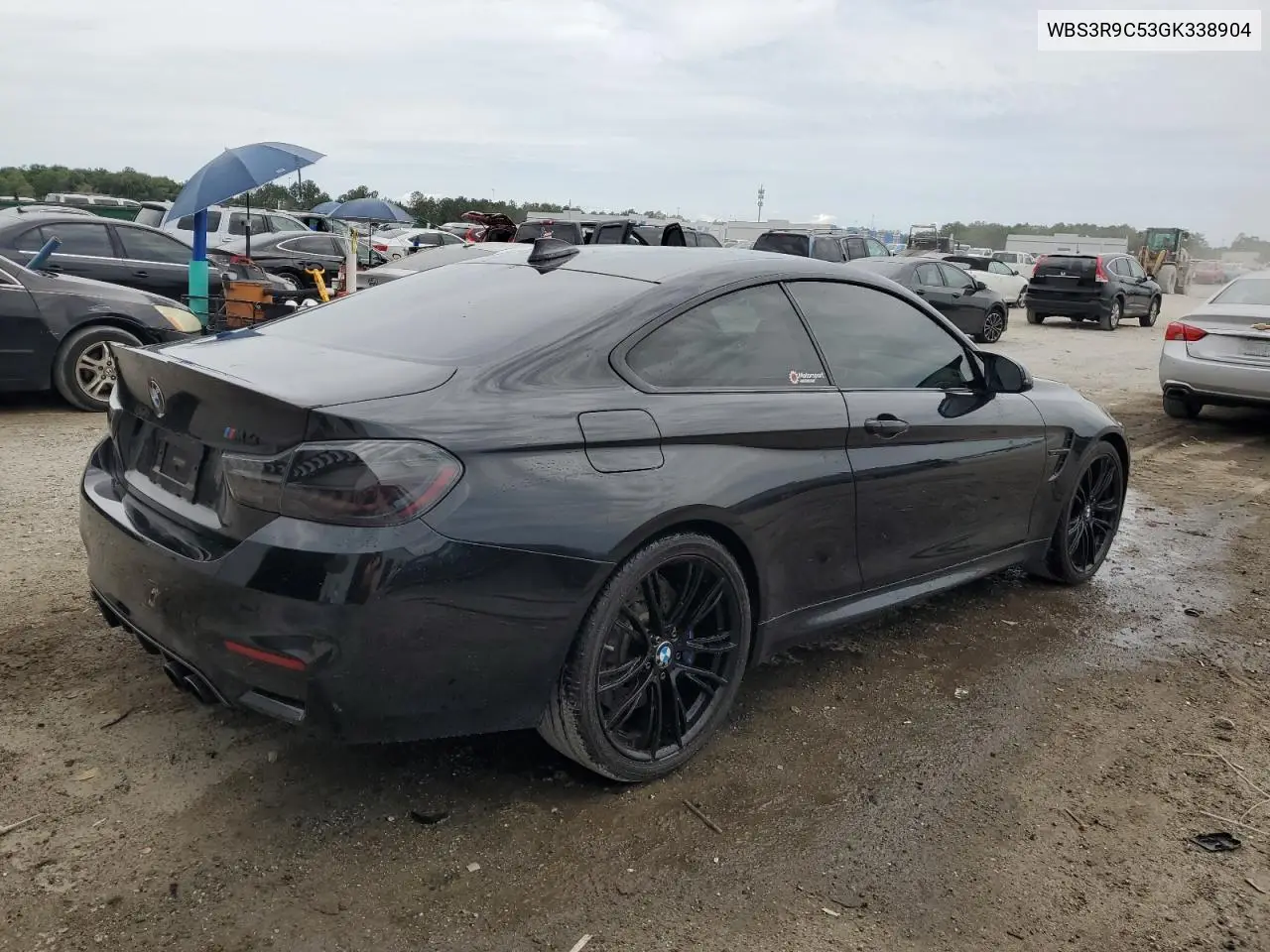 2016 BMW M4 VIN: WBS3R9C53GK338904 Lot: 55770875