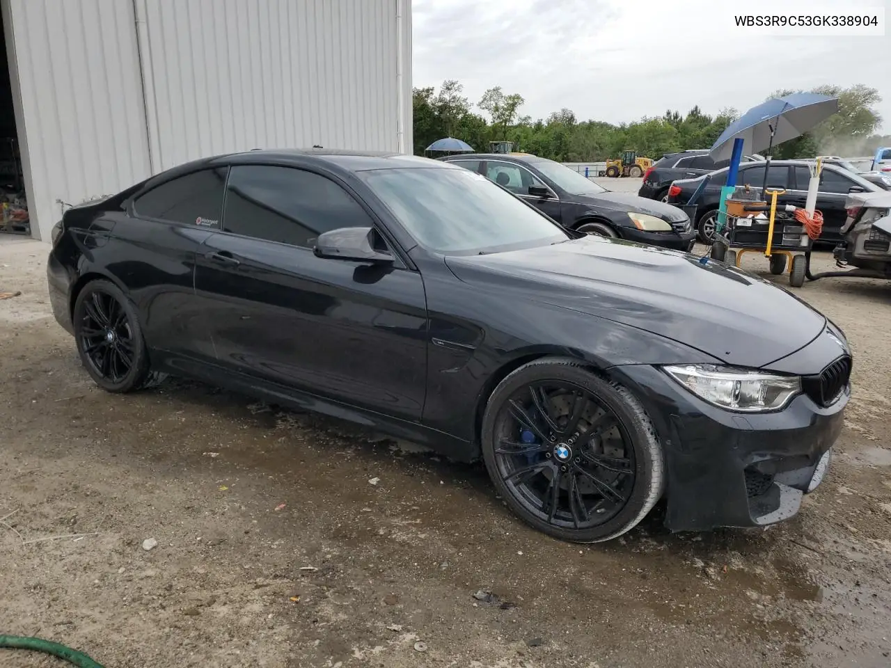 2016 BMW M4 VIN: WBS3R9C53GK338904 Lot: 55770875