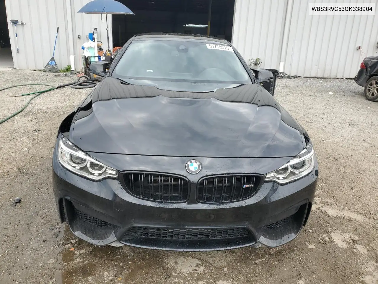 2016 BMW M4 VIN: WBS3R9C53GK338904 Lot: 55770875