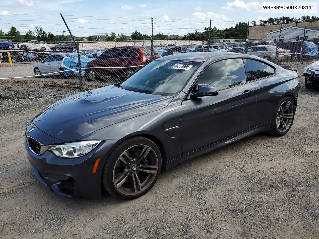 2016 BMW M4 VIN: WBS3R9C50GK708111 Lot: 56854665