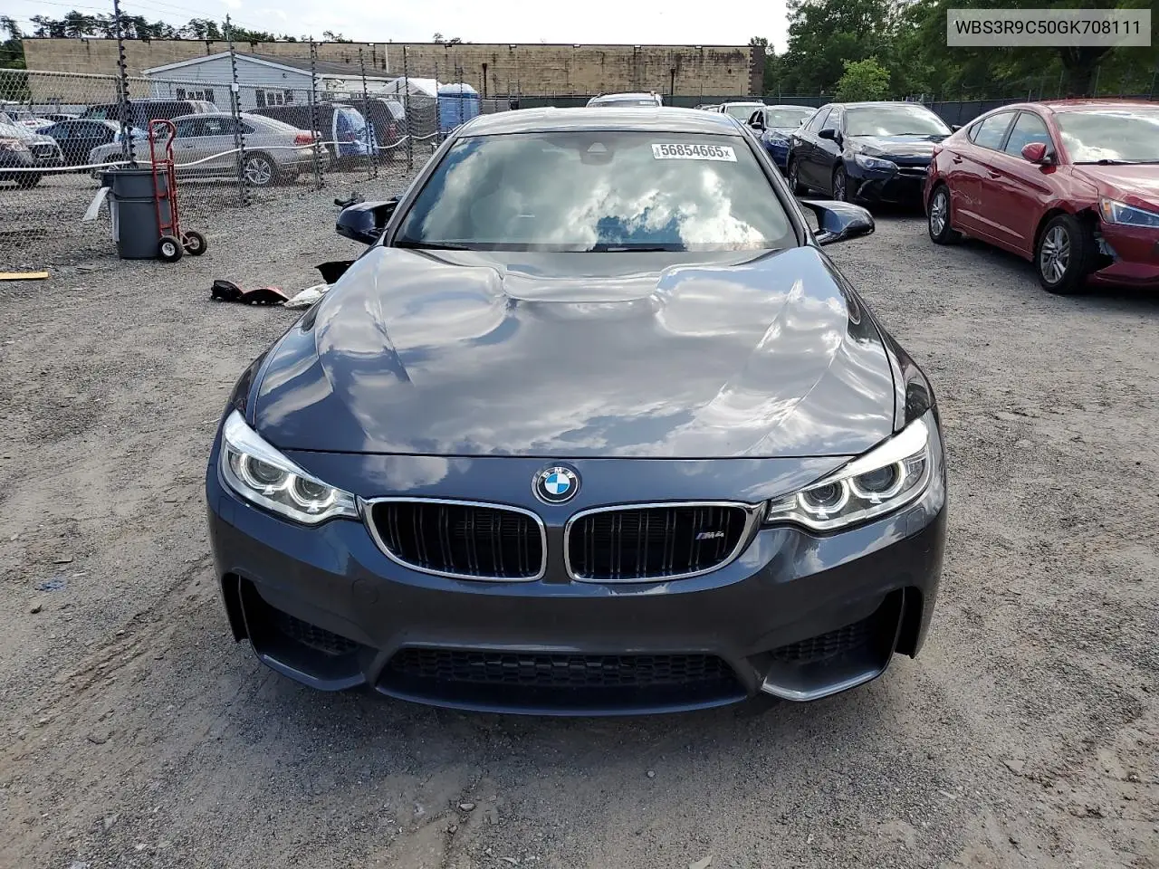2016 BMW M4 VIN: WBS3R9C50GK708111 Lot: 56854665