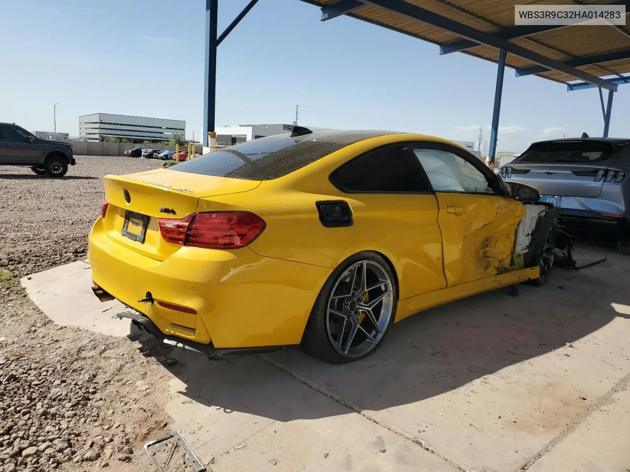 2017 BMW M4 VIN: WBS3R9C32HA014283 Lot: 51513305