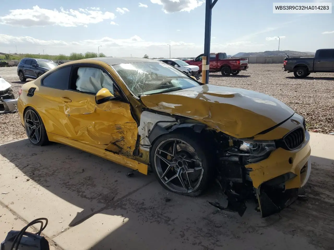 2017 BMW M4 VIN: WBS3R9C32HA014283 Lot: 51513305