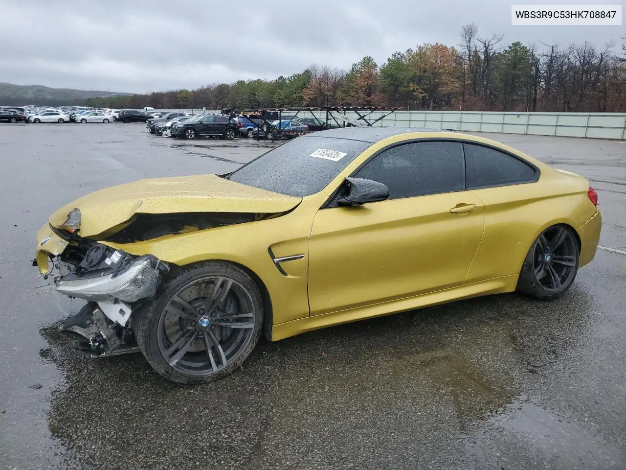 2017 BMW M4 VIN: WBS3R9C53HK708847 Lot: 51604635