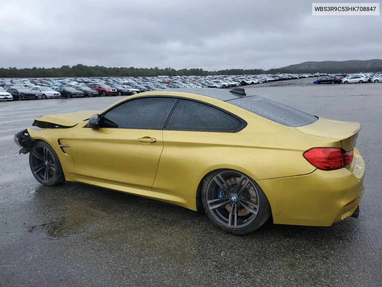 2017 BMW M4 VIN: WBS3R9C53HK708847 Lot: 51604635