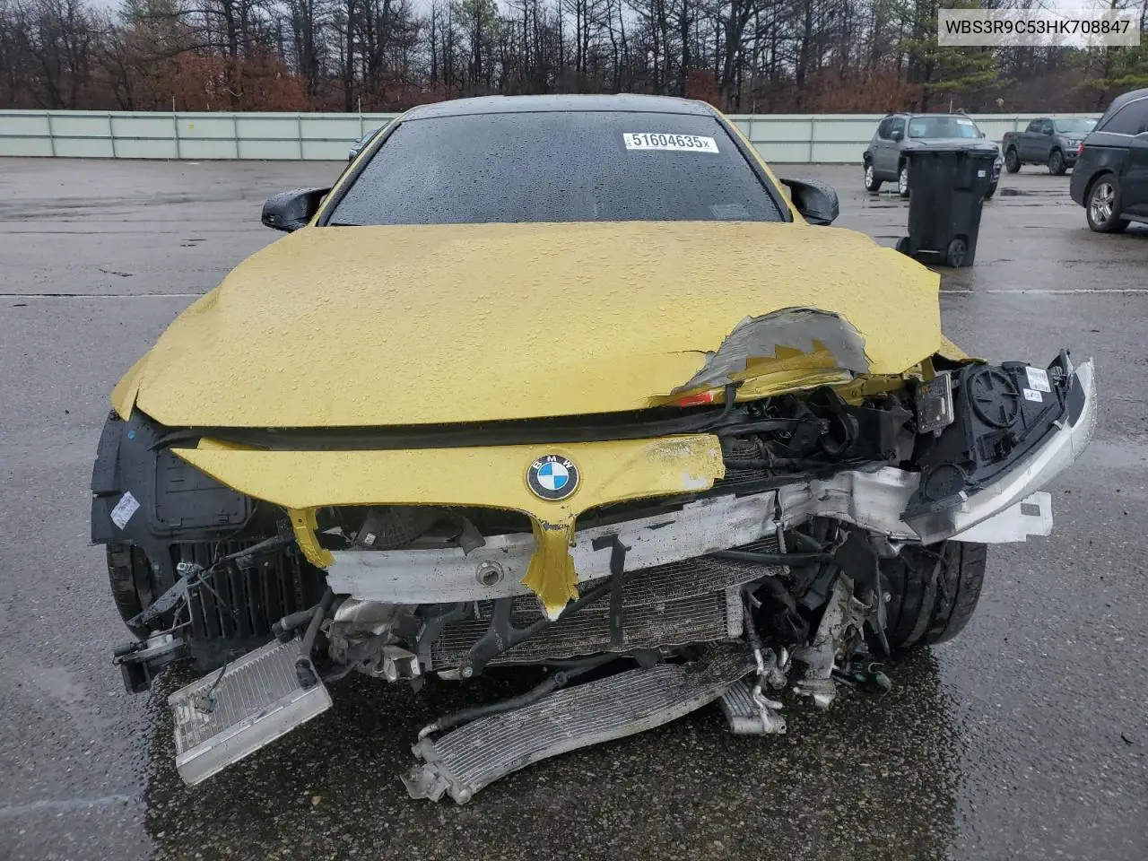 2017 BMW M4 VIN: WBS3R9C53HK708847 Lot: 51604635