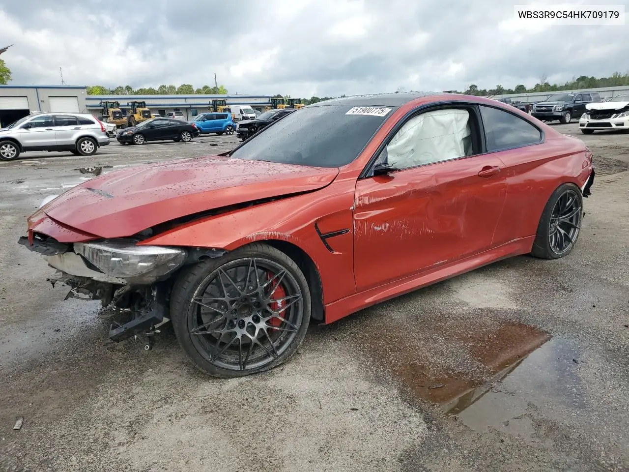 2017 BMW M4 VIN: WBS3R9C54HK709179 Lot: 51900775