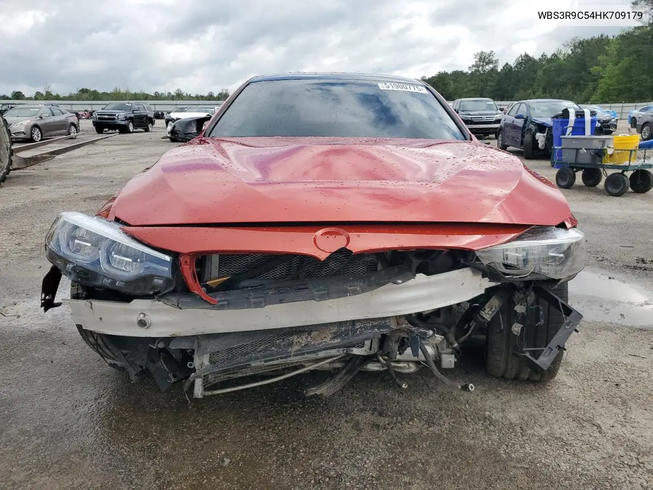 2017 BMW M4 VIN: WBS3R9C54HK709179 Lot: 51900775