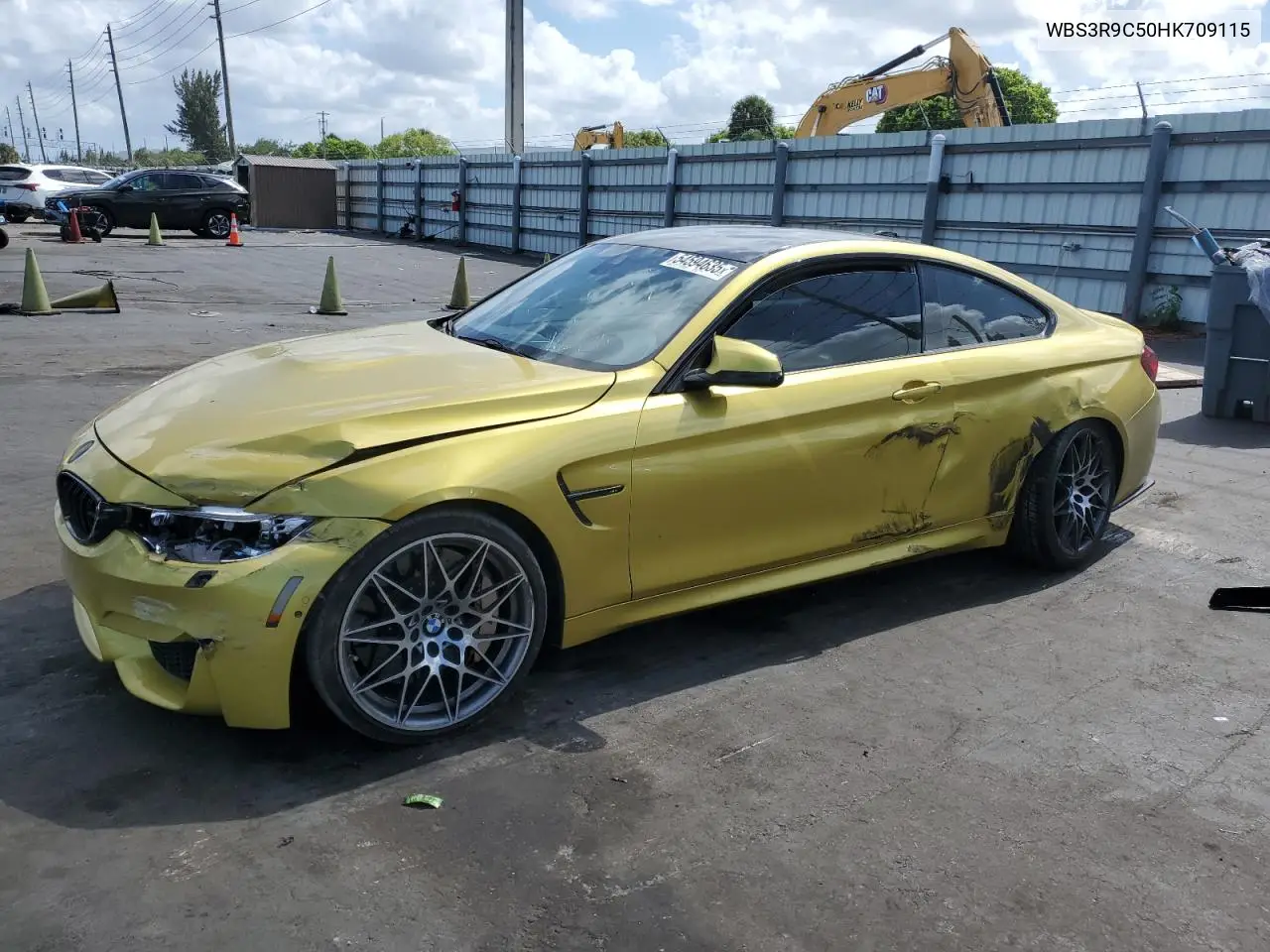 2017 BMW M4 VIN: WBS3R9C50HK709115 Lot: 54594635