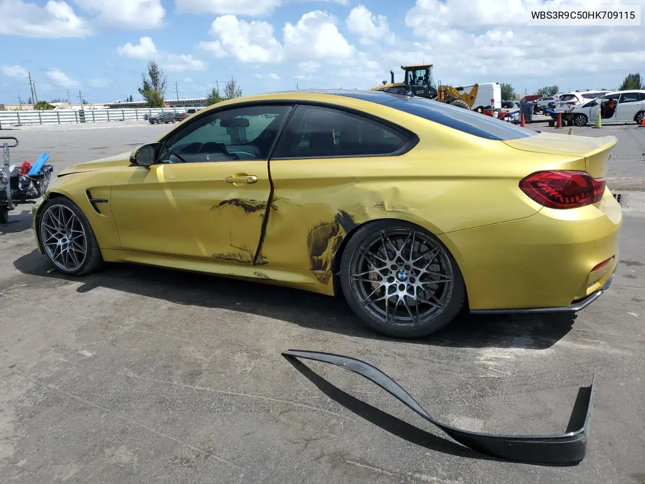 2017 BMW M4 VIN: WBS3R9C50HK709115 Lot: 54594635