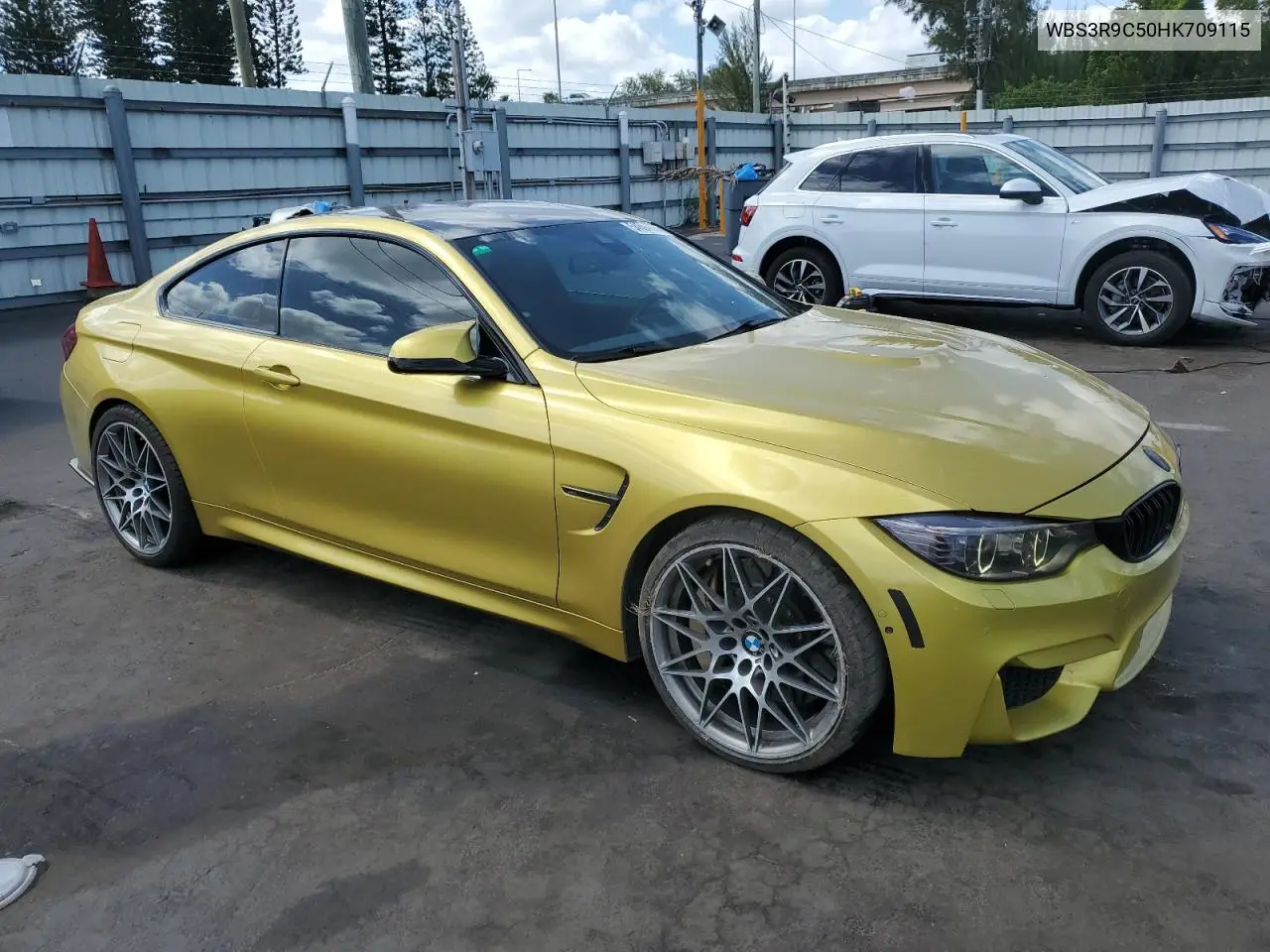 2017 BMW M4 VIN: WBS3R9C50HK709115 Lot: 54594635