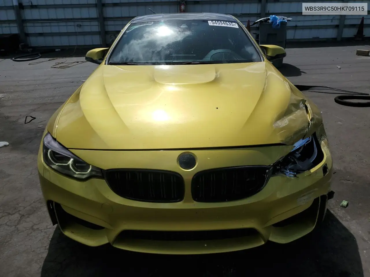 2017 BMW M4 VIN: WBS3R9C50HK709115 Lot: 54594635