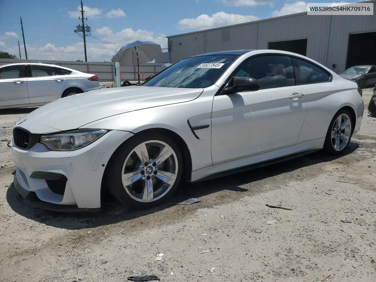 2017 BMW M4 VIN: WBS3R9C54HK709716 Lot: 55637845