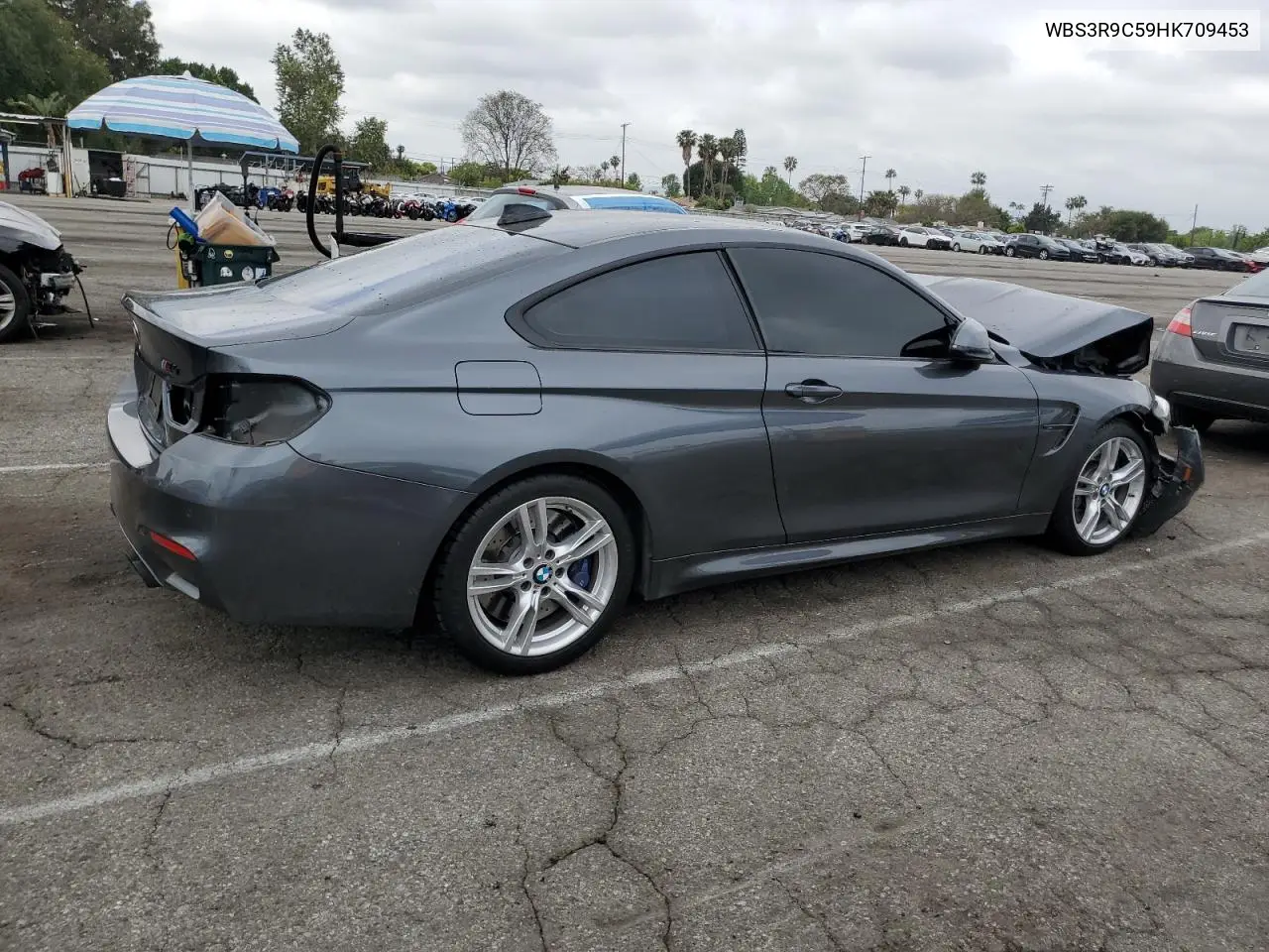 2017 BMW M4 VIN: WBS3R9C59HK709453 Lot: 55698025