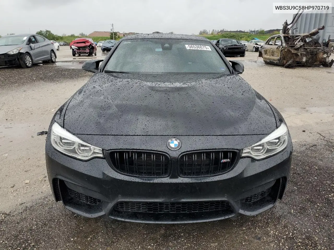 2017 BMW M4 VIN: WBS3U9C58HP970719 Lot: 56536075