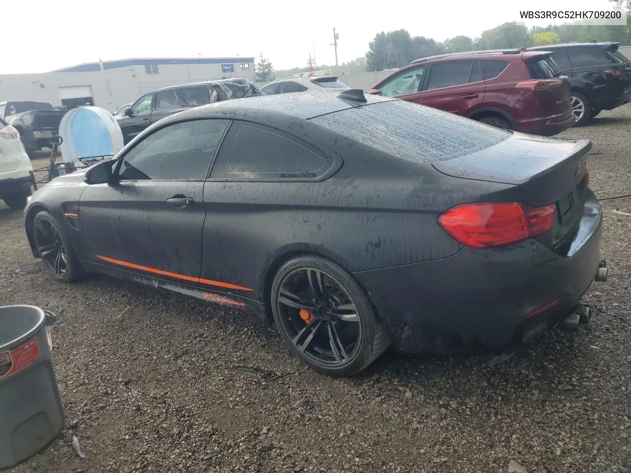 2017 BMW M4 VIN: WBS3R9C52HK709200 Lot: 60208985