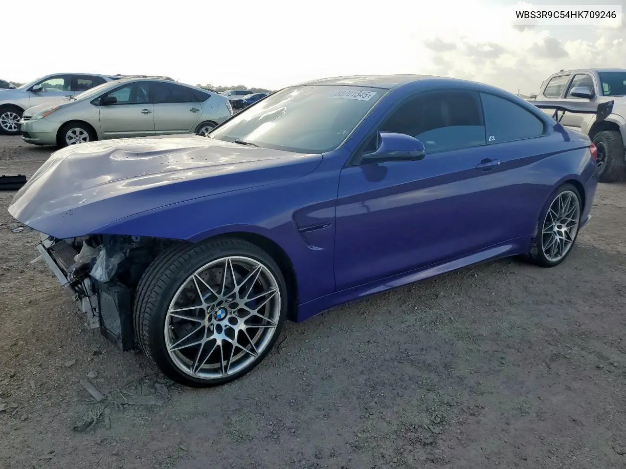 2017 BMW M4 VIN: WBS3R9C54HK709246 Lot: 60701345