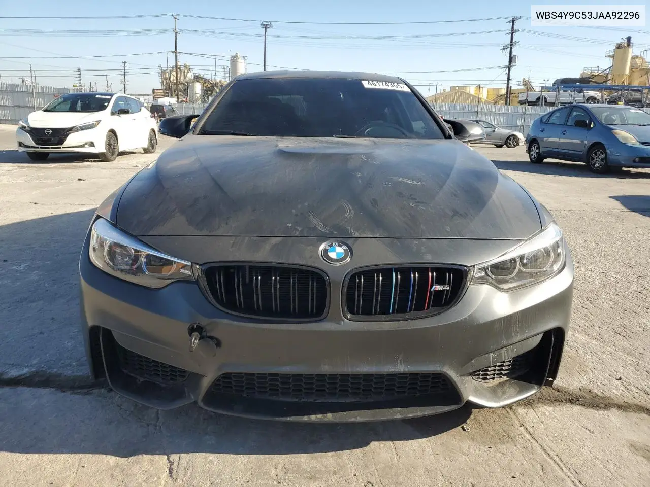 2018 BMW M4 VIN: WBS4Y9C53JAA92296 Lot: 46174365