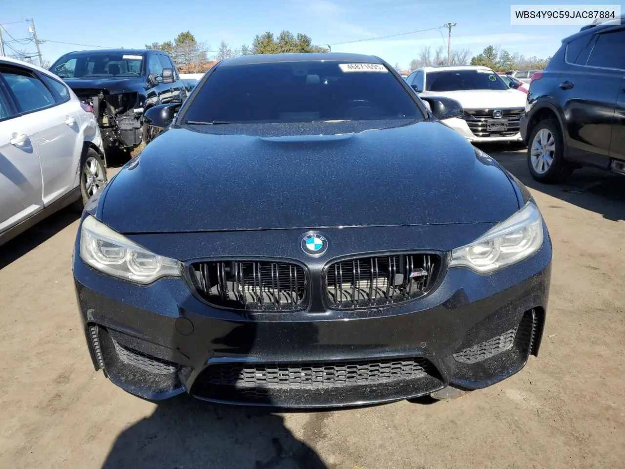 2018 BMW M4 VIN: WBS4Y9C59JAC87884 Lot: 46871695