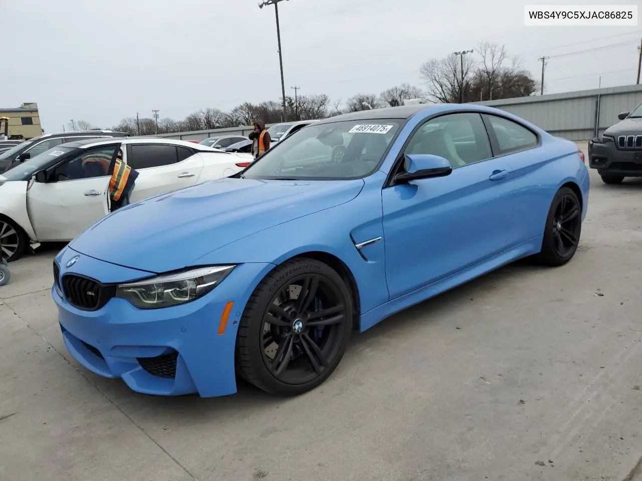 2018 BMW M4 VIN: WBS4Y9C5XJAC86825 Lot: 46914075