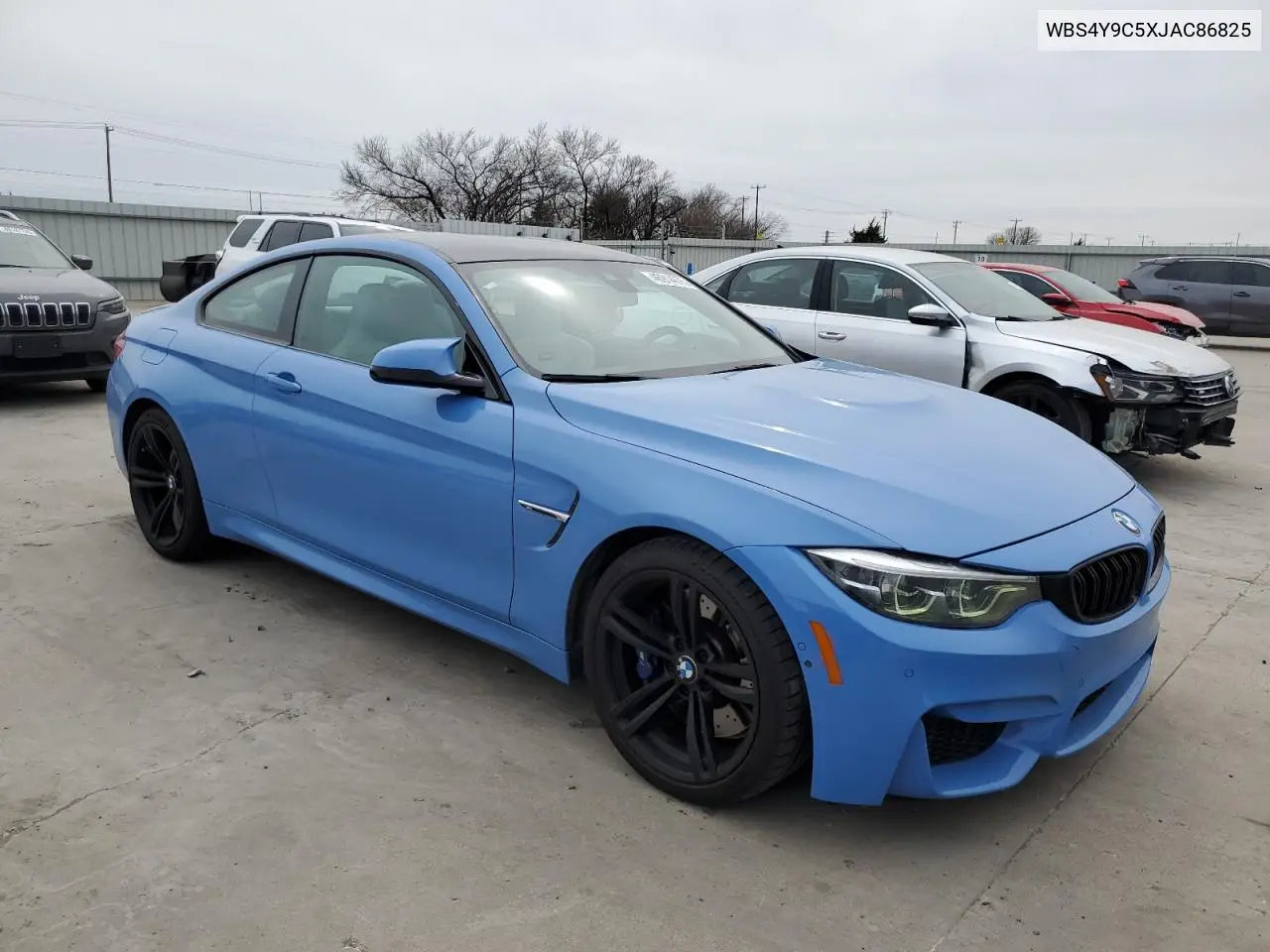 2018 BMW M4 VIN: WBS4Y9C5XJAC86825 Lot: 46914075