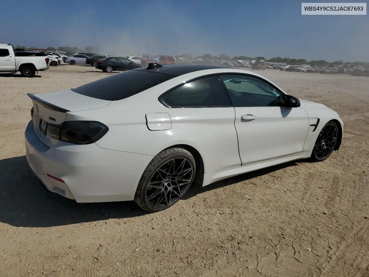 2018 BMW M4 VIN: WBS4Y9C52JAC87693 Lot: 50633565
