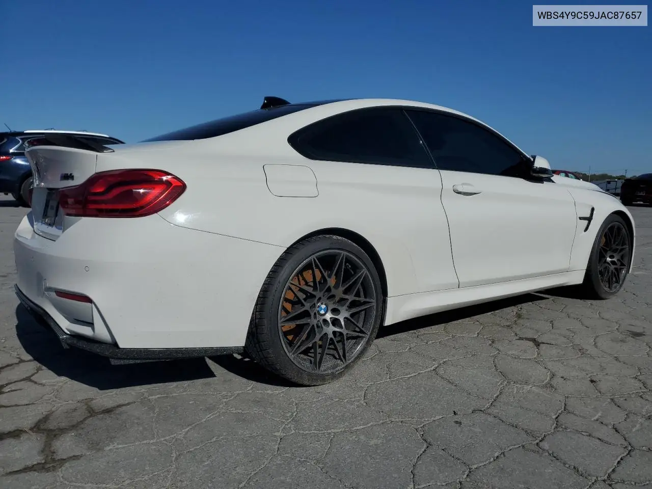 2018 BMW M4 VIN: WBS4Y9C59JAC87657 Lot: 52928685