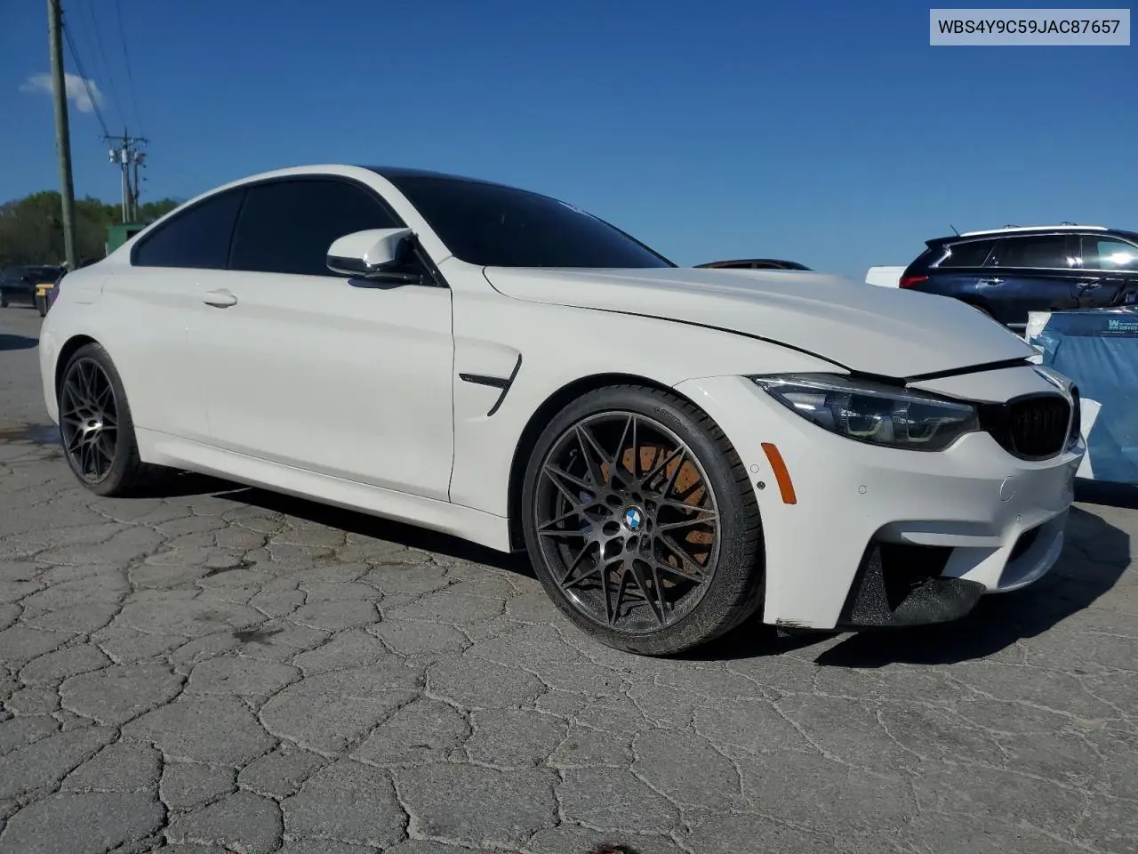 2018 BMW M4 VIN: WBS4Y9C59JAC87657 Lot: 52928685