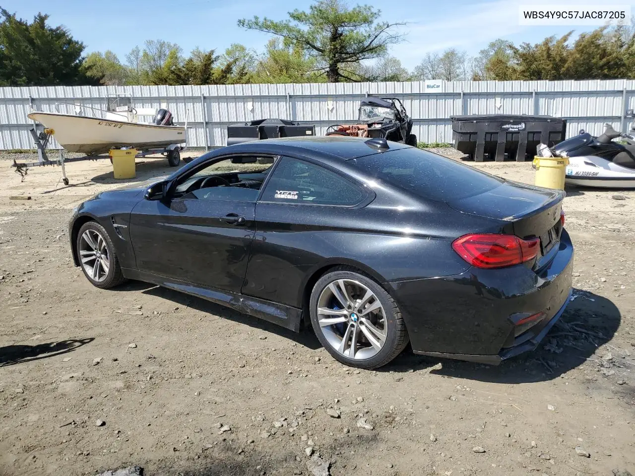 2018 BMW M4 VIN: WBS4Y9C57JAC87205 Lot: 53898595