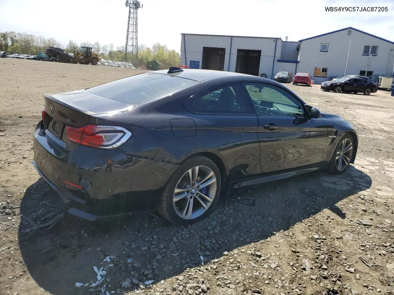 2018 BMW M4 VIN: WBS4Y9C57JAC87205 Lot: 53898595