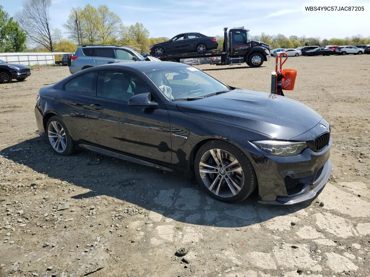 2018 BMW M4 VIN: WBS4Y9C57JAC87205 Lot: 53898595