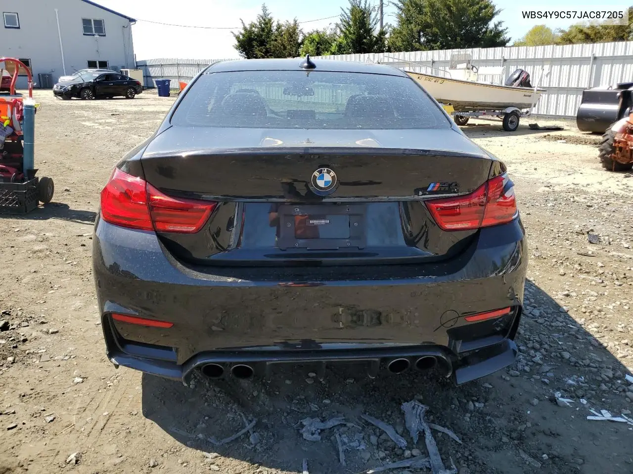 2018 BMW M4 VIN: WBS4Y9C57JAC87205 Lot: 53898595