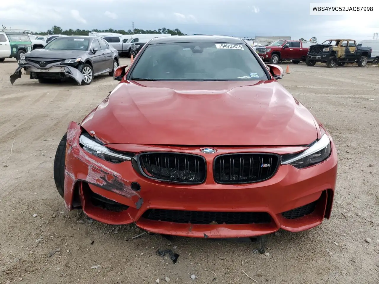 2018 BMW M4 VIN: WBS4Y9C52JAC87998 Lot: 54955075