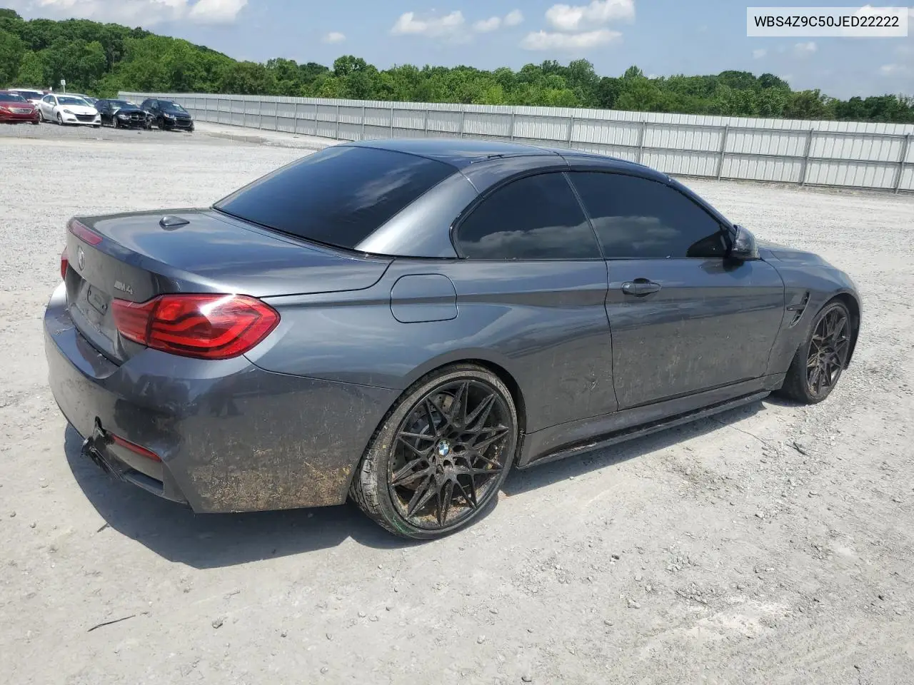 2018 BMW M4 VIN: WBS4Z9C50JED22222 Lot: 57043595