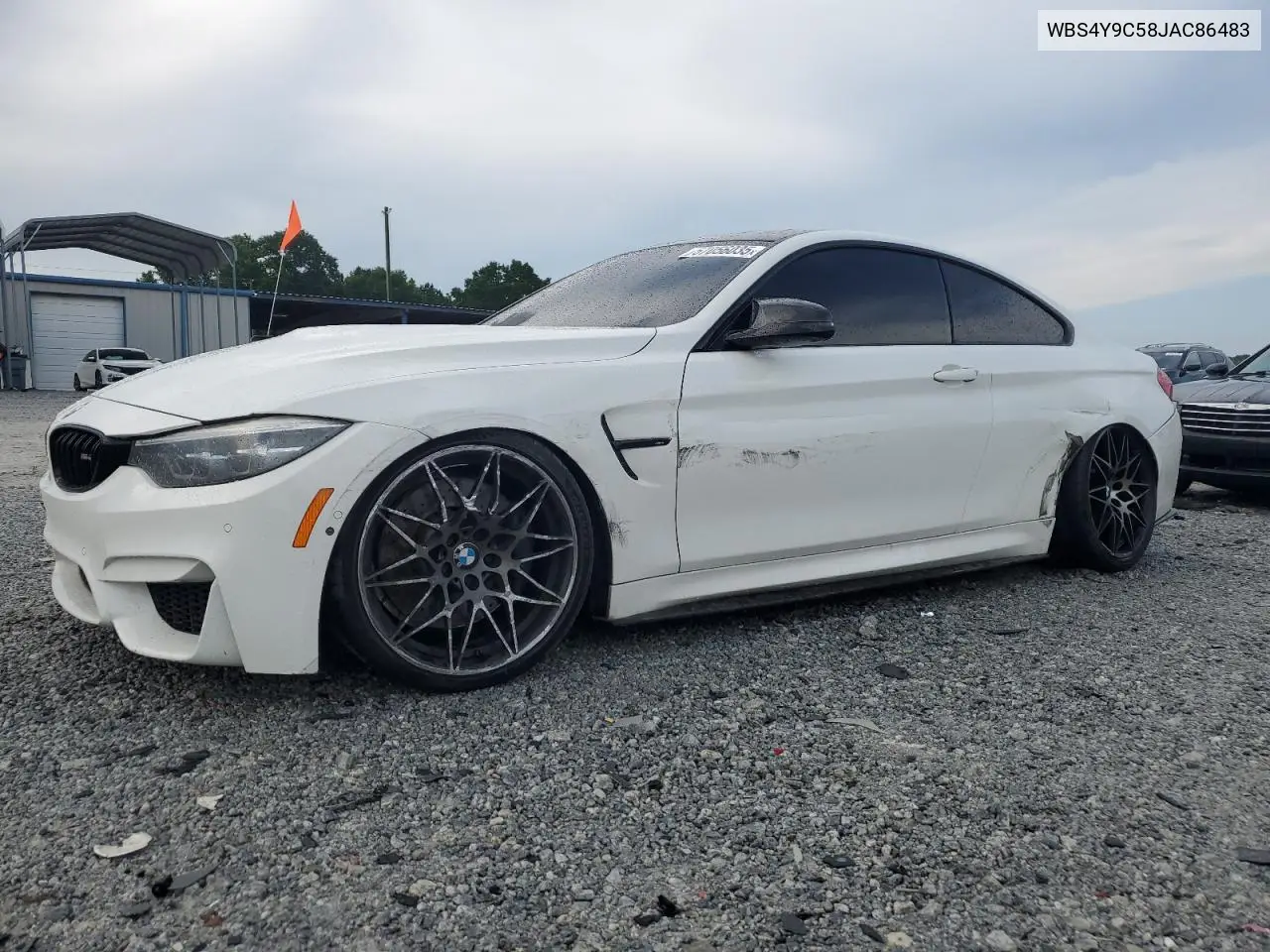 2018 BMW M4 VIN: WBS4Y9C58JAC86483 Lot: 57056035