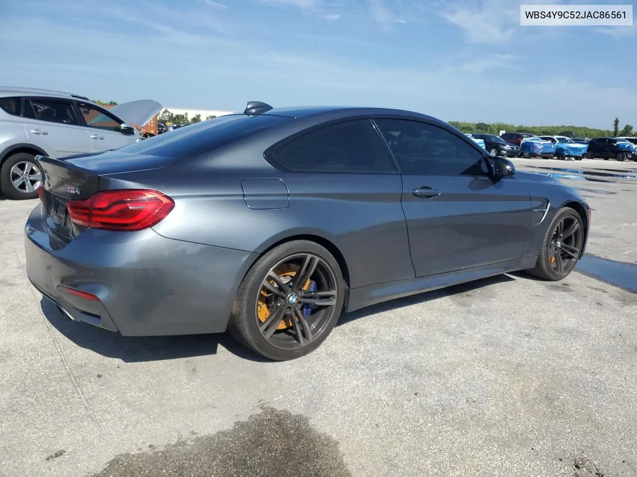 2018 BMW M4 VIN: WBS4Y9C52JAC86561 Lot: 58411905