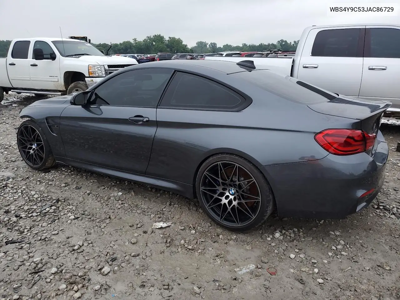 2018 BMW M4 VIN: WBS4Y9C53JAC86729 Lot: 59716535
