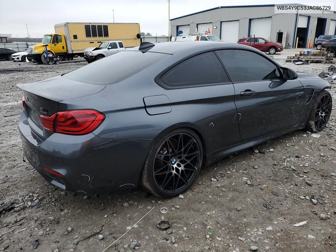 2018 BMW M4 VIN: WBS4Y9C53JAC86729 Lot: 59716535
