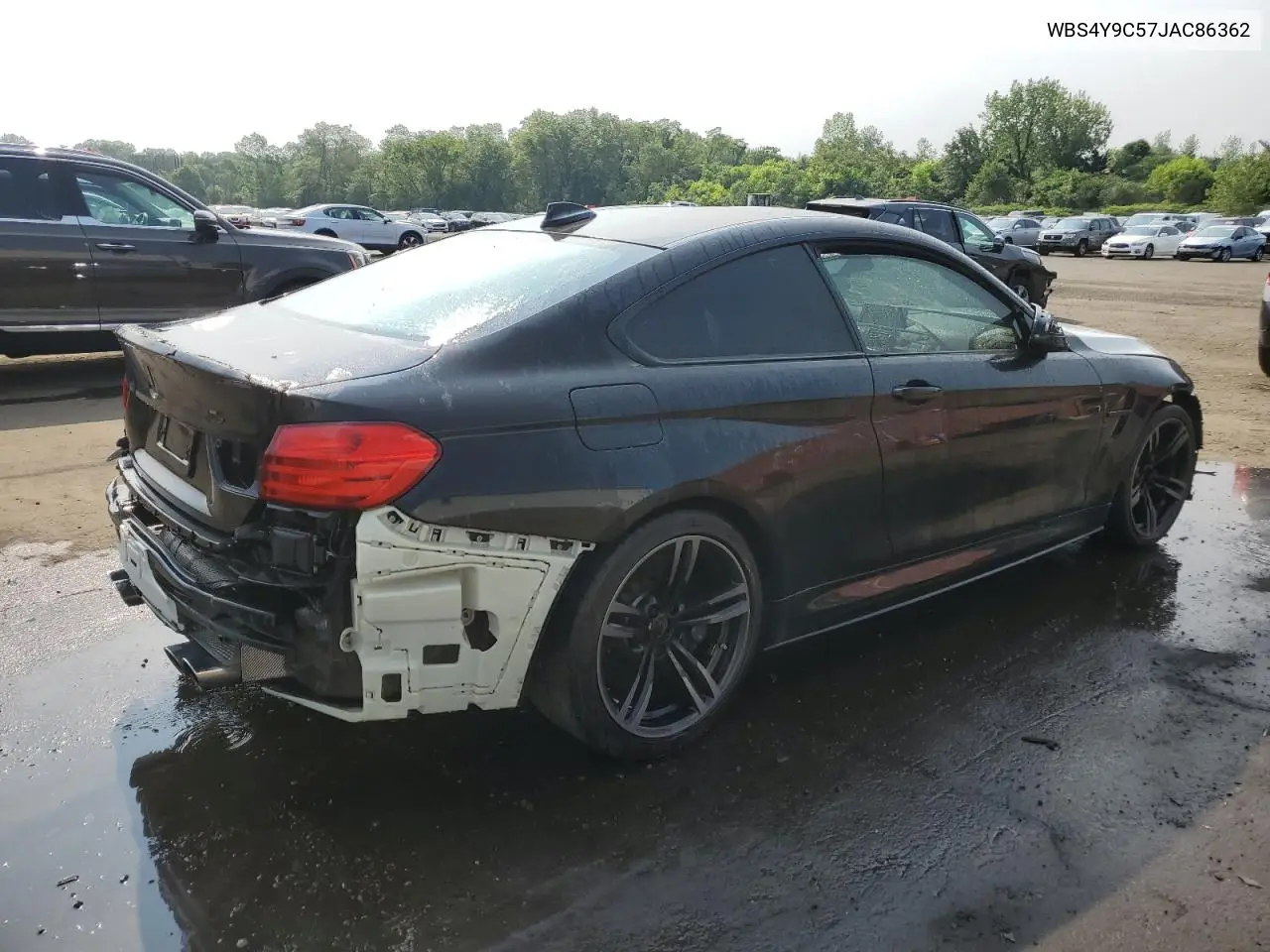 2018 BMW M4 VIN: WBS4Y9C57JAC86362 Lot: 59853735