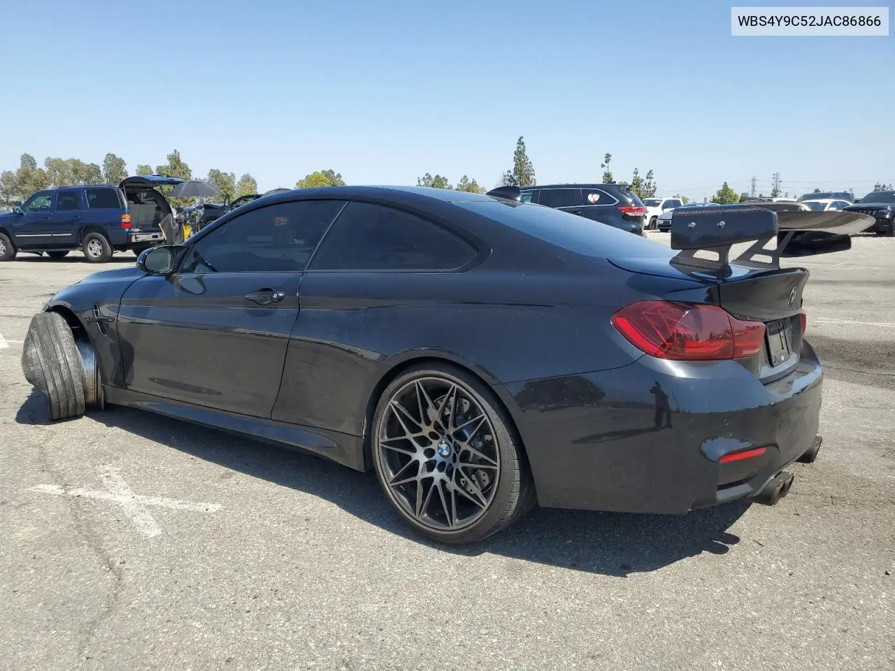 2018 BMW M4 VIN: WBS4Y9C52JAC86866 Lot: 60564675